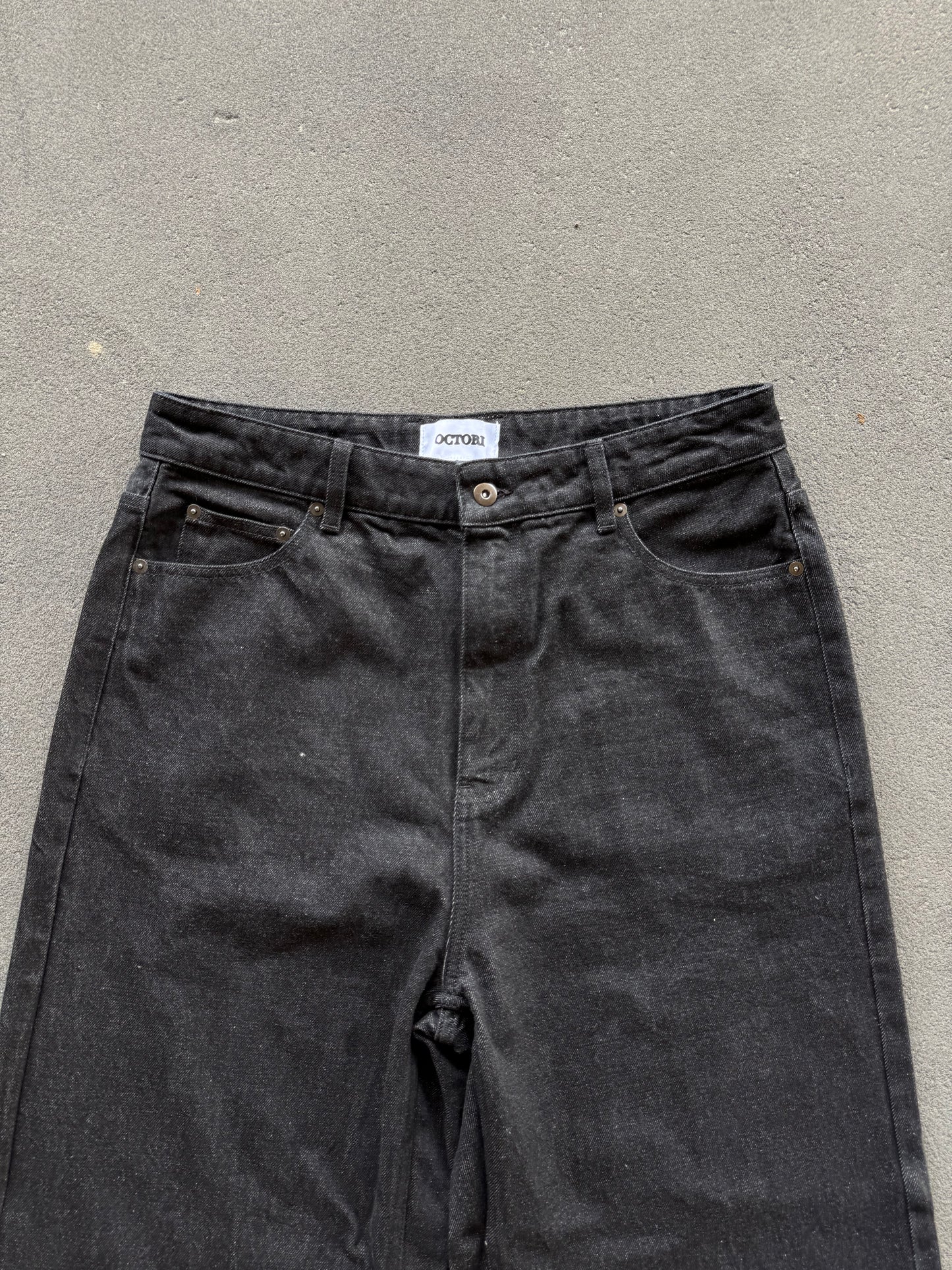Vintage Black Denim