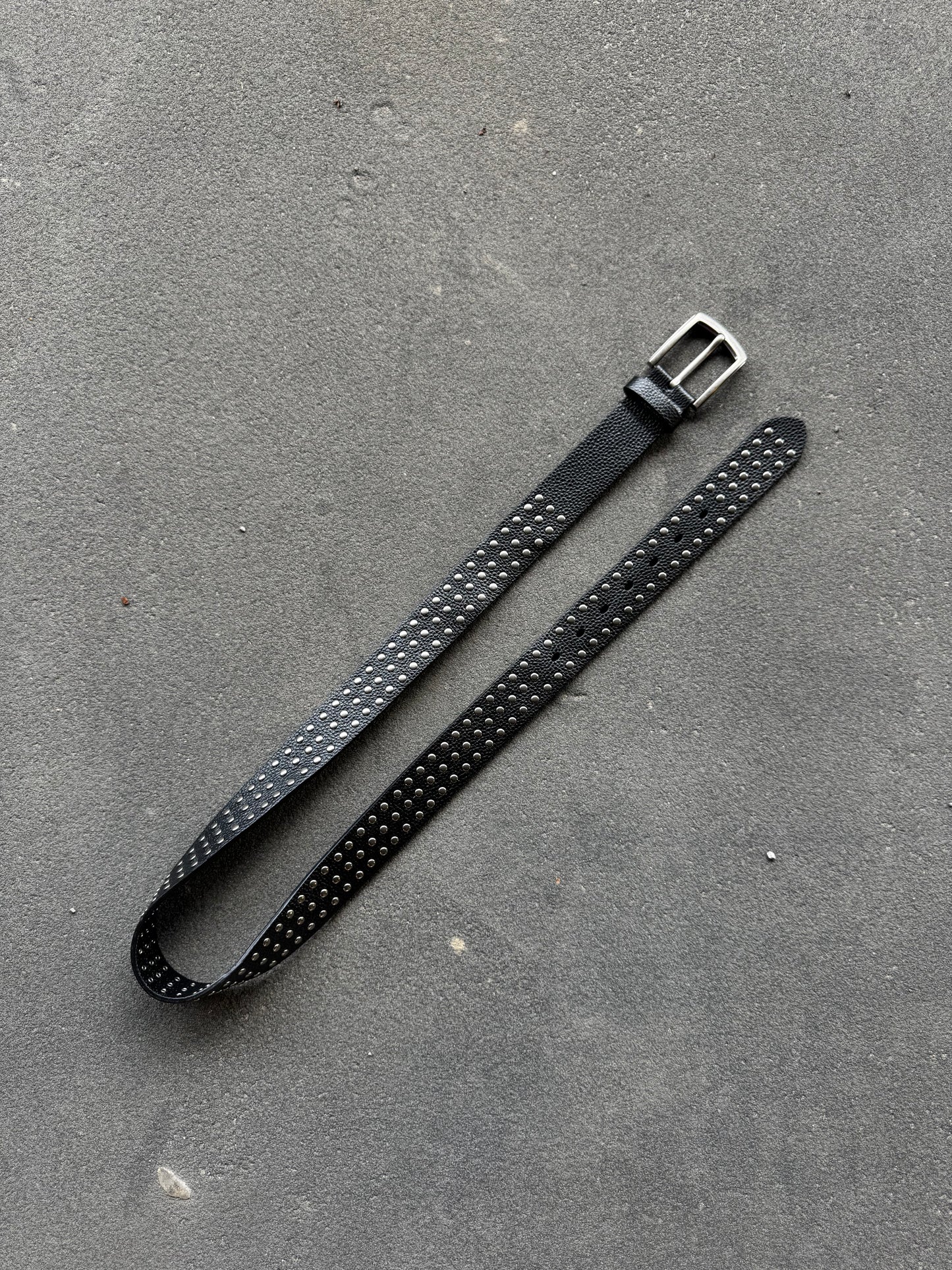 Leather Studded Belt