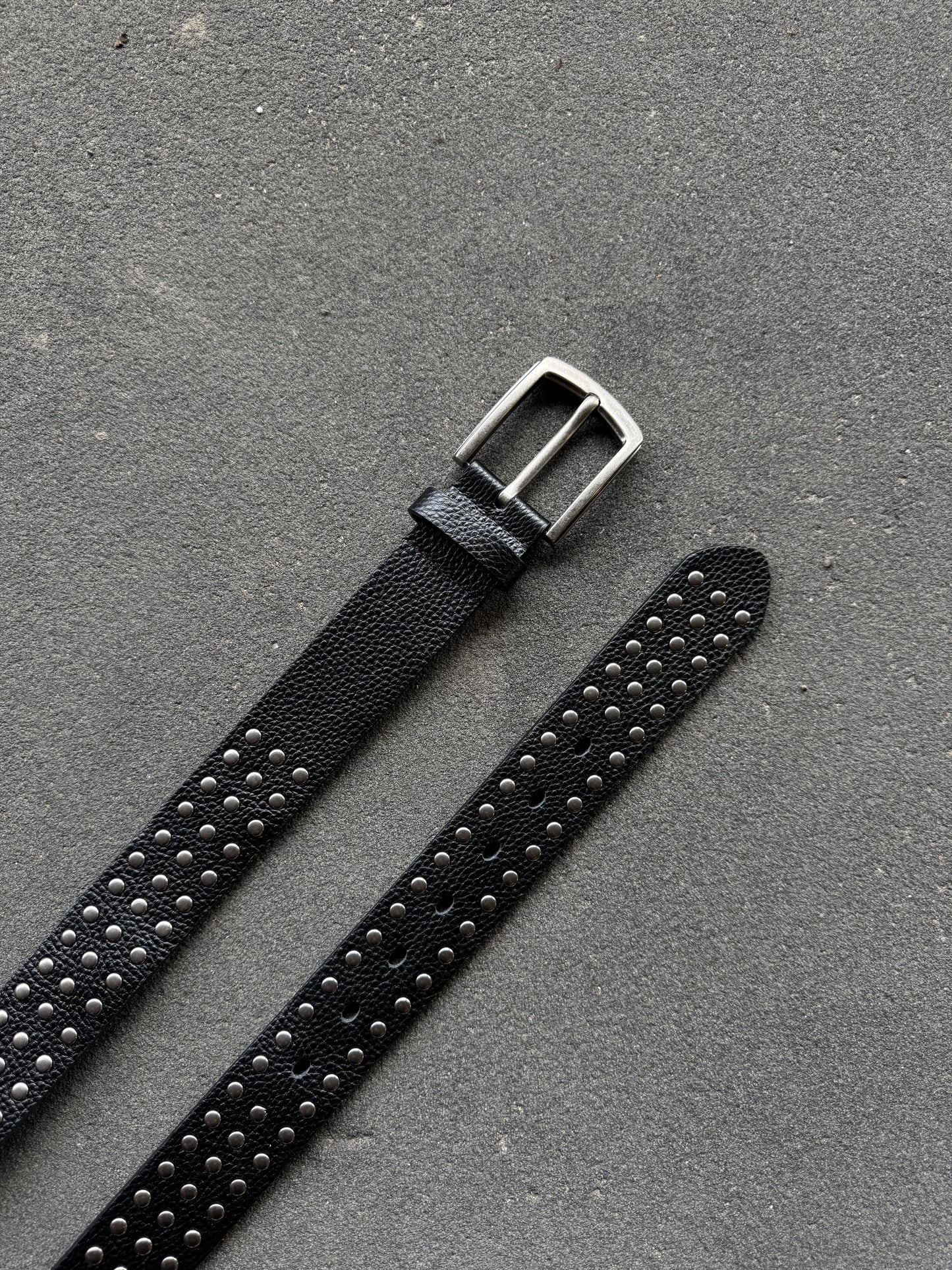 Leather Studded Belt