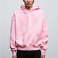 Pink Cropped Hoodie