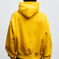 Yellow Cropped Hoodie