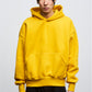Yellow Cropped Hoodie