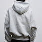 Heather Grey Cropped Hoodie