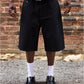 Black Denim Shorts