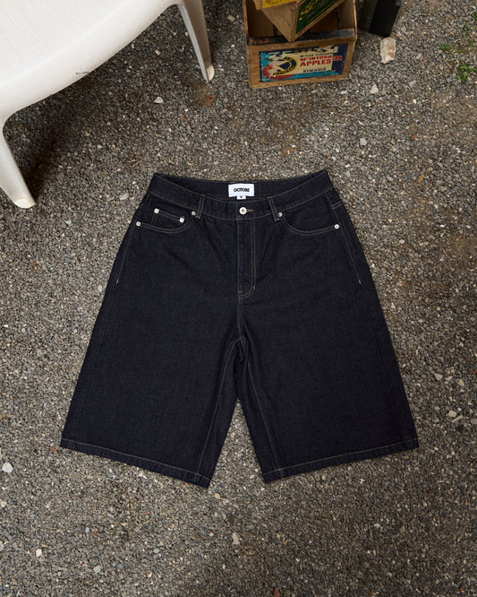 Indigo Denim Shorts