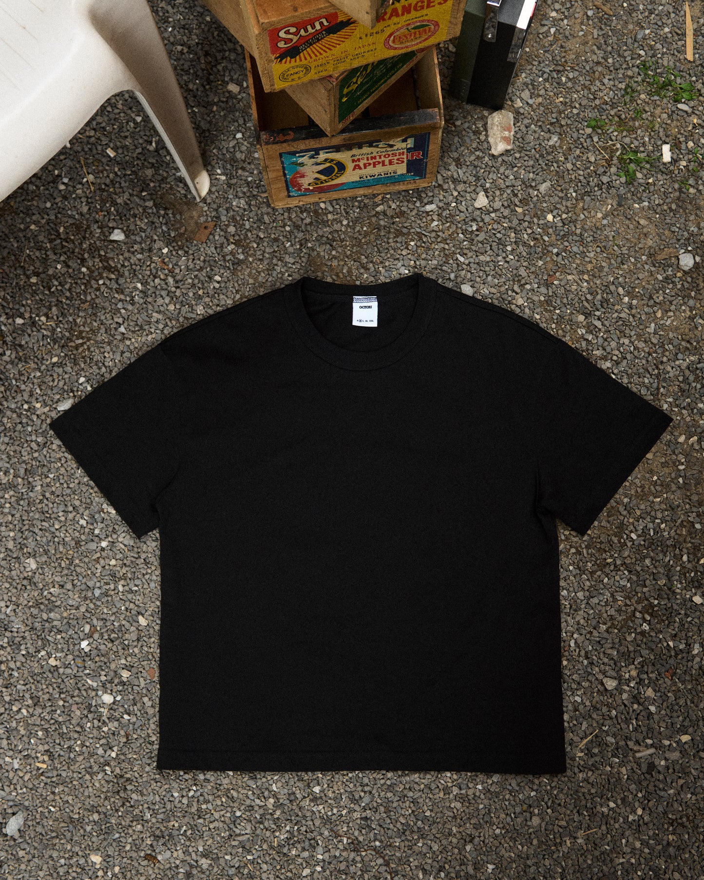 Black Cropped Tee