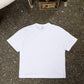 White Cropped Tee