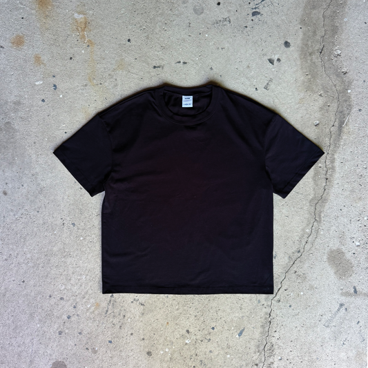 Black Cropped Tee
