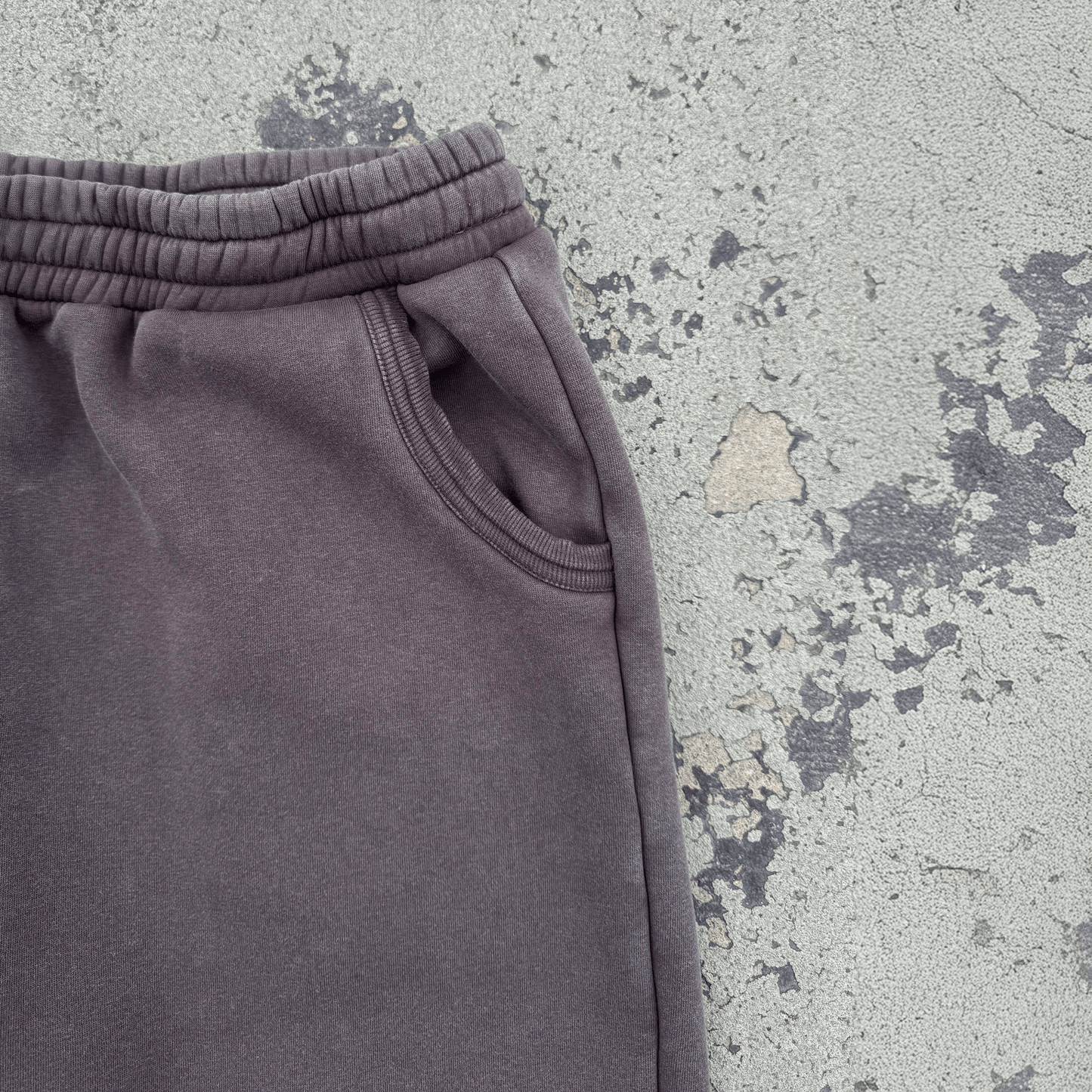 Washed Brown Baggy Sweats