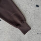 Chocolate Brown Cropped Hoodie