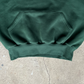 Green Cropped Hoodie