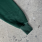 Green Cropped Hoodie