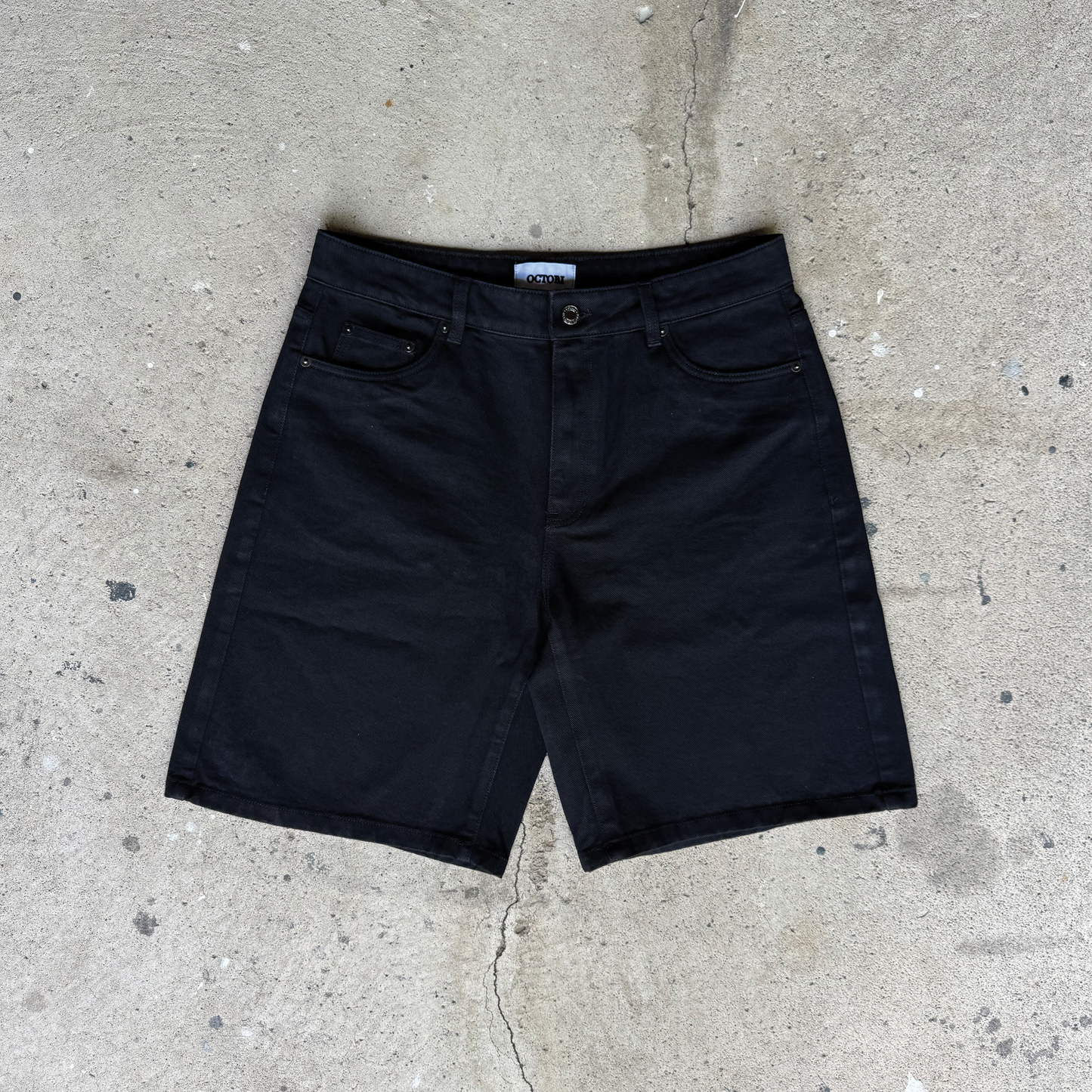 Black Baggy Jorts