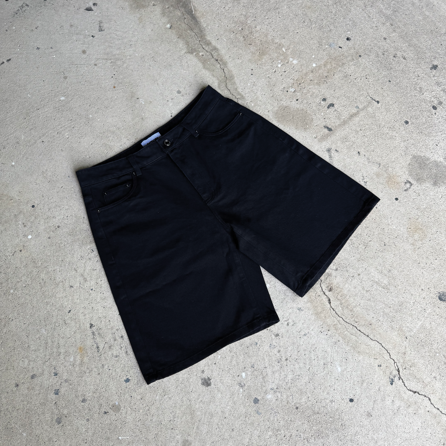 Black Baggy Jorts