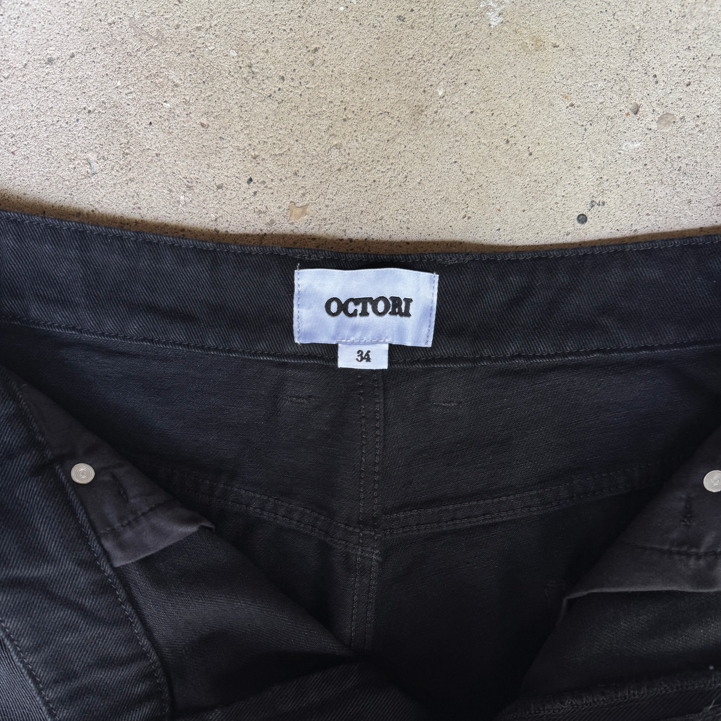 Black Baggy Jorts