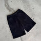 Black Baggy Sweatshorts