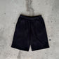 Black Baggy Sweatshorts