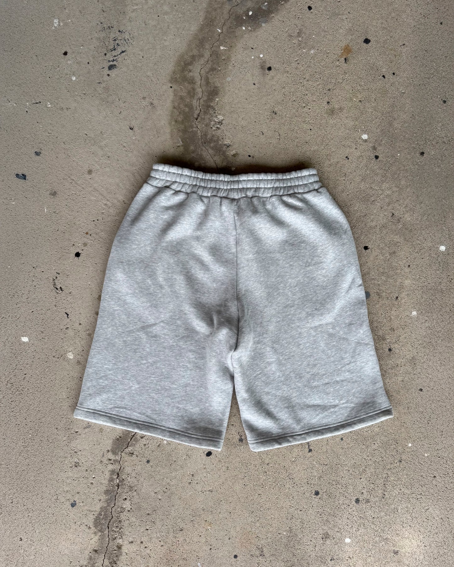Heather Grey Baggy Sweatshorts