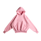 Pink Cropped Hoodie