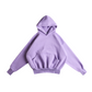 Light Purple Cropped Hoodie