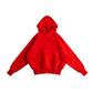 Red Cropped Hoodie