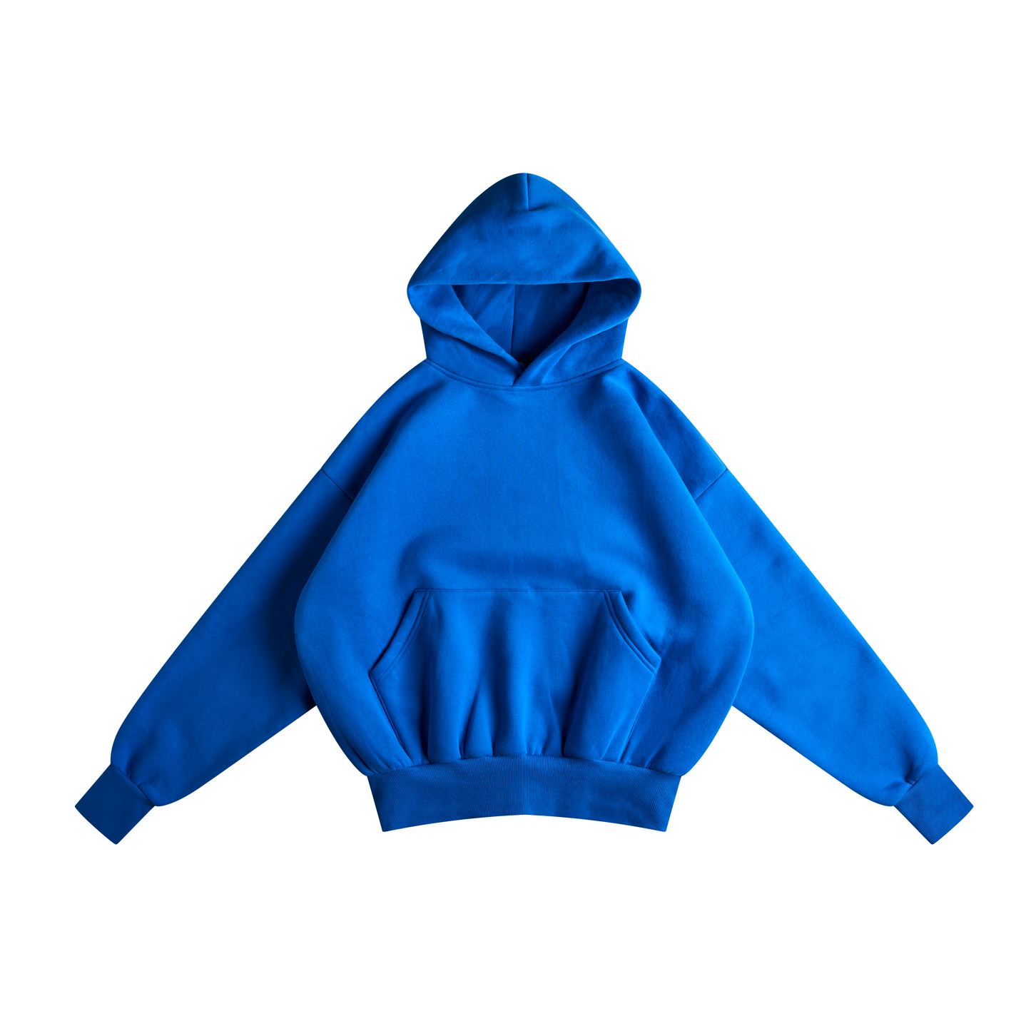 Royal Blue Cropped Hoodie