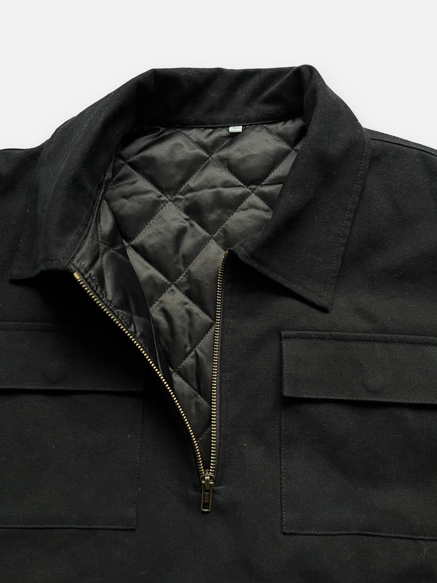 quarter zip workwear jacket
