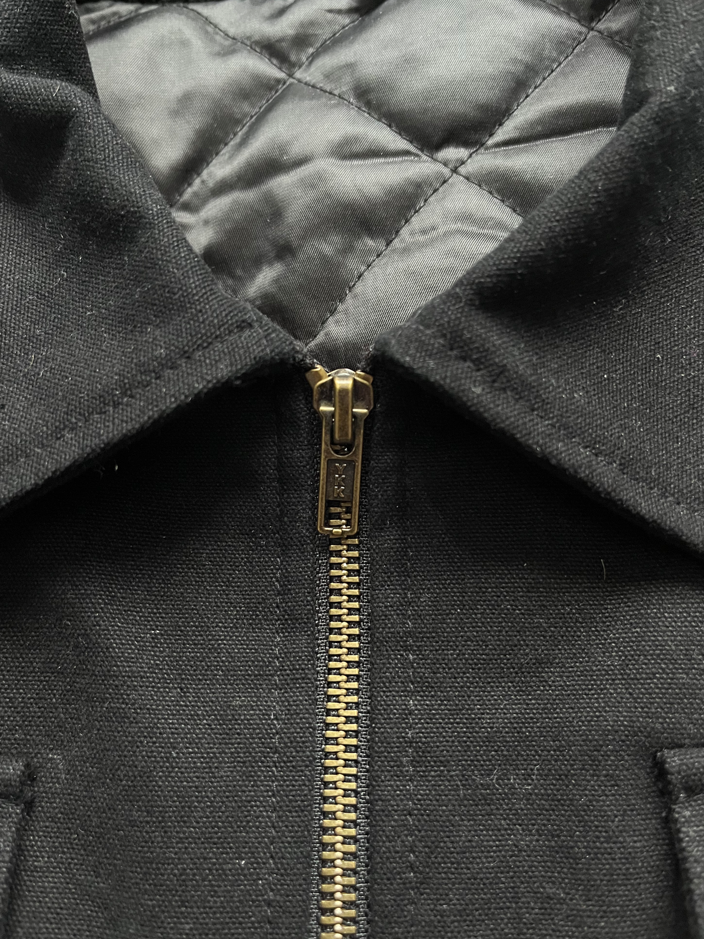 quarter zip workwear jacket